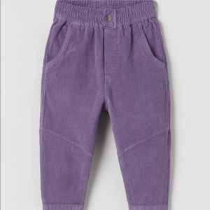 Zara Toddler Corduroy Balloon Pants